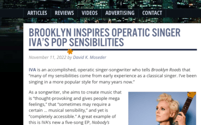Brooklyn Inspires Operatic Singer IVA’s Pop Sensabilities